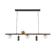 Подвесная люстра Crystal Lux CLT 047C6 L1000 BL-GO