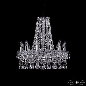Подвесная люстра Bohemia Ivele Crystal 1413/12/200/h-60 Ni