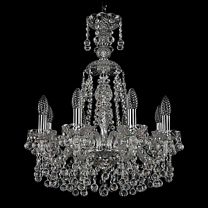 Подвесная люстра Bohemia Ivele Crystal 1409/8/160/XL-60 Ni