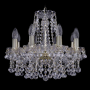 Подвесная люстра Bohemia Ivele Crystal 1409/8/141 G