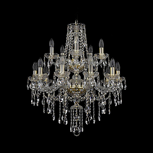 Подвесная люстра Bohemia Ivele Crystal 1415/10+5/220/2d G