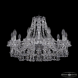 Подвесная люстра Bohemia Ivele Crystal 1409/10/240 Ni