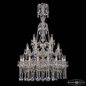 Подвесная люстра Bohemia Ivele Crystal 1413/16+8+4/300/XL-134/3d G