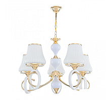 Подвесная люстра Arte Milano Florentia-2387 302387/5 Wh/Gd
