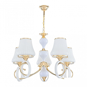 Подвесная люстра Arte Milano Florentia-2387 302387/5 Wh/Gd