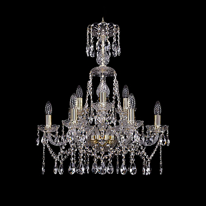 Подвесная люстра Bohemia Ivele Crystal 1413/6+3/200/XL-66 G