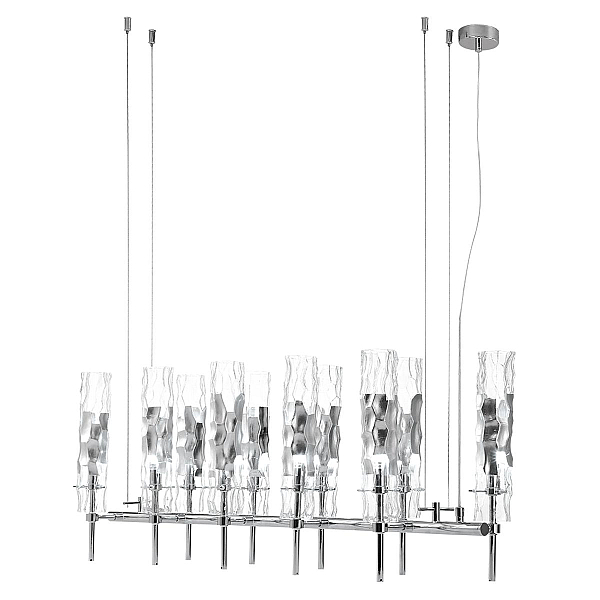 Подвесная люстра Crystal Lux Primavera SP10 Chrome