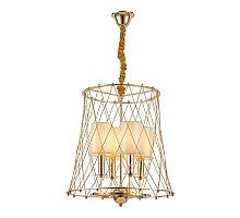 Подвесная люстра Lumina Deco Berton LDP 8013-4 F.GD