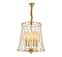 Подвесная люстра Lumina Deco Berton LDP 8013-4 F.GD
