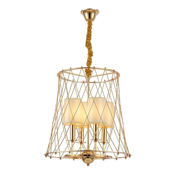Подвесная люстра Lumina Deco Berton LDP 8013-4 F.GD