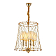 Подвесная люстра Lumina Deco Berton LDP 8013-4 F.GD