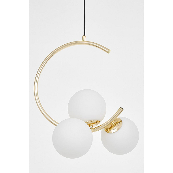 Подвесная люстра Lumina Deco Bonio LDP 7031-3 F.GD