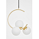 Подвесная люстра Lumina Deco Bonio LDP 7031-3 F.GD