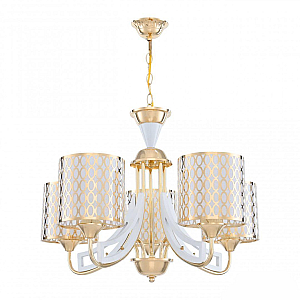 Подвесная люстра Arte Milano Florentia-3387 303387/5 Wh/Gd