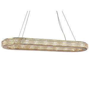 Подвесная люстра Newport Melody 8560/100 C oval gold polished М0070796