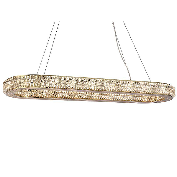 Подвесная люстра Newport 8560/100 C oval gold polished М0070796