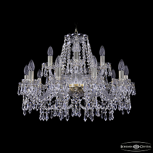 Подвесная люстра Bohemia Ivele Crystal 1403/10+5/240 G