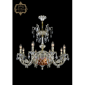 Подвесная люстра Art Classic 31.12.8.KR175SP.250IT.GW.Sp.Amber.White.1E