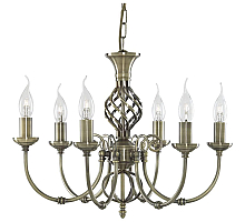 Подвесная люстра Arte Lamp Zanzibar A8392LM-6AB