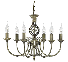 Подвесная люстра Arte Lamp Zanzibar A8392LM-6AB