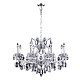 Подвесная люстра Crystal Lux Hollywood SP8 Chrome