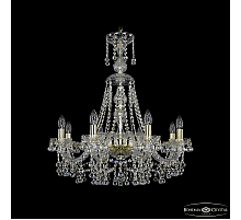 Подвесная люстра Bohemia Ivele Crystal 1409/8/240/XL-75 G