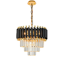 Подвесная люстра Natali Kovaltseva DARIAN 76017/5C GOLD BLACK