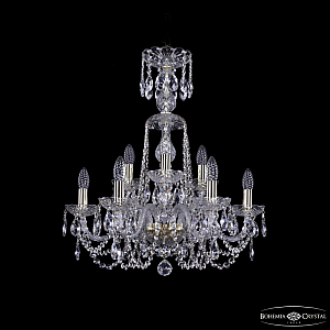 Подвесная люстра Bohemia Ivele Crystal 1402/6+3/195/XL-64 G