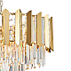 Подвесная люстра Natali Kovaltseva AMAZONE 81444/10C GOLD