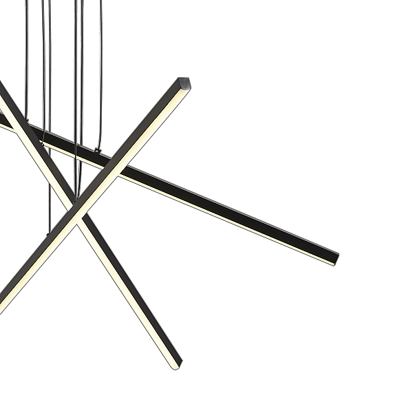 Подвесная люстра Natali Kovaltseva LED LAMPS 81103/3C BLACK