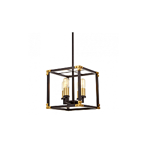 Подвесная люстра Lumina Deco Waldorf LDP 1140-4 BK+MD