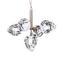 Подвесная люстра Delight Collection On the Rocks P68038M-5 gold