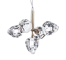 Подвесная люстра Delight Collection On the Rocks P68038M-5 gold