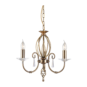 Подвесная люстра Elstead Lighting AG3-AGED-BRASS
