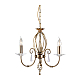 Подвесная люстра Elstead Lighting AG3-AGED-BRASS