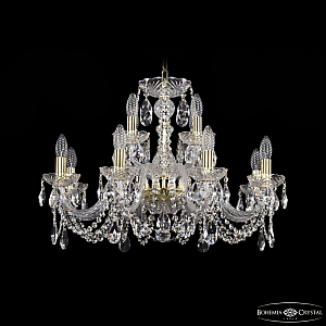 Подвесная люстра Bohemia Ivele Crystal 1402/8+4/240 G