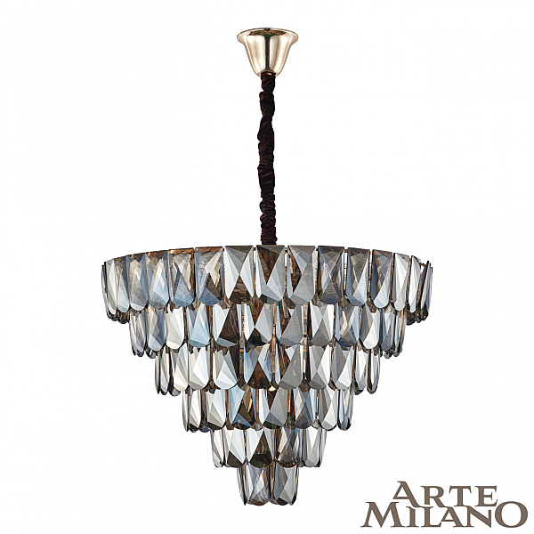 Подвесная люстра Arte Milano 33608B.D750.H530.E14.18 G