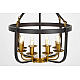 Подвесная люстра Lumina Deco Berling LDP 8024-8 BK+MD