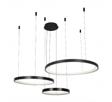 Подвесная люстра LED4U L8806-800-580-380 BK