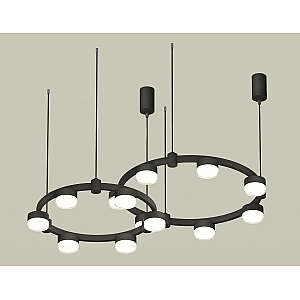 Комплект подвесного светильника Ambrella Light Techno Ring XR92091006 (A9209x2, C9238, C9232, N8399)