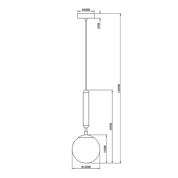 Подвесной светильник Moderli Host V2850-1P