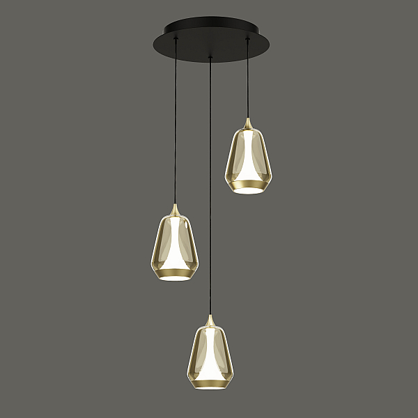 Подвесной светильник Delight Collection MD24001011-3A brass/champagne
