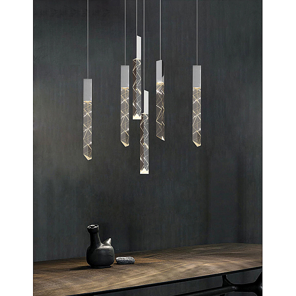 Подвесной светильник Delight Collection Trinity OM8201013-3 chrome
