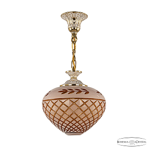 Подвесной светильник Bohemia Ivele Crystal 7003P/23 GW Amber-White/H-1B