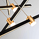 Подвесной светодиодный светильник Arte Lamp Errai A2195SP-5BK