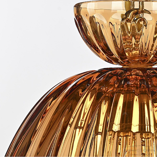 Подвесной светильник Bohemia Ivele Crystal 5480/22 G Amber/M-1H