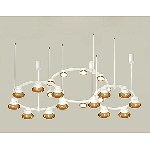 Комплект подвесного светильника Ambrella Light Techno Ring XR92082000 (A9208x3, C9241, C9236, C9236, N8144, N8124)