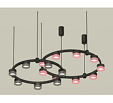 Комплект подвесного светильника Ambrella Light Techno Ring XR92091310 (A9209x2, C9242, C9238, N8486, N8484)