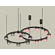Комплект подвесного светильника Ambrella Light Techno Ring XR92091310 (A9209x2, C9242, C9238, N8486, N8484)