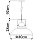 Подвесной светильник Arte Lamp Martin A5213SP-1BR